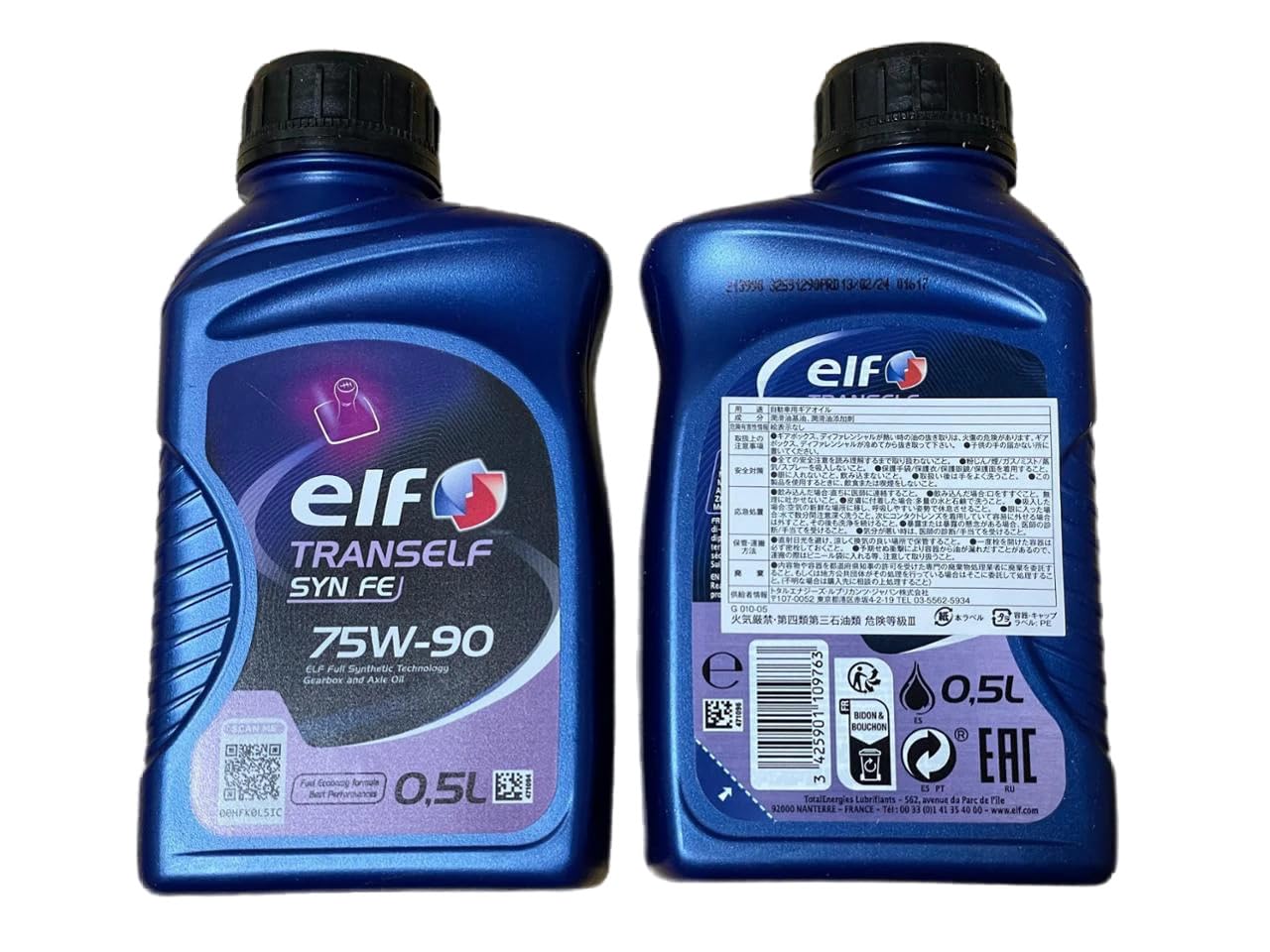 Amazon | エルフ (ELF) ギヤオイル TRANSELF SYN FE 75W-90 全化学合成